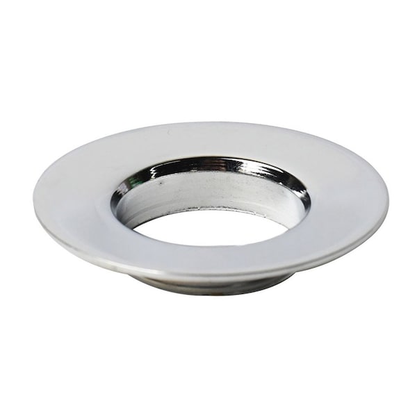 Thrifco Plumbing Replacement Lavatory Pop-up Flange, Male, Chrome Plated 4401245 - main